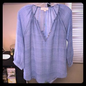 Olive and Oak sheer blouse.